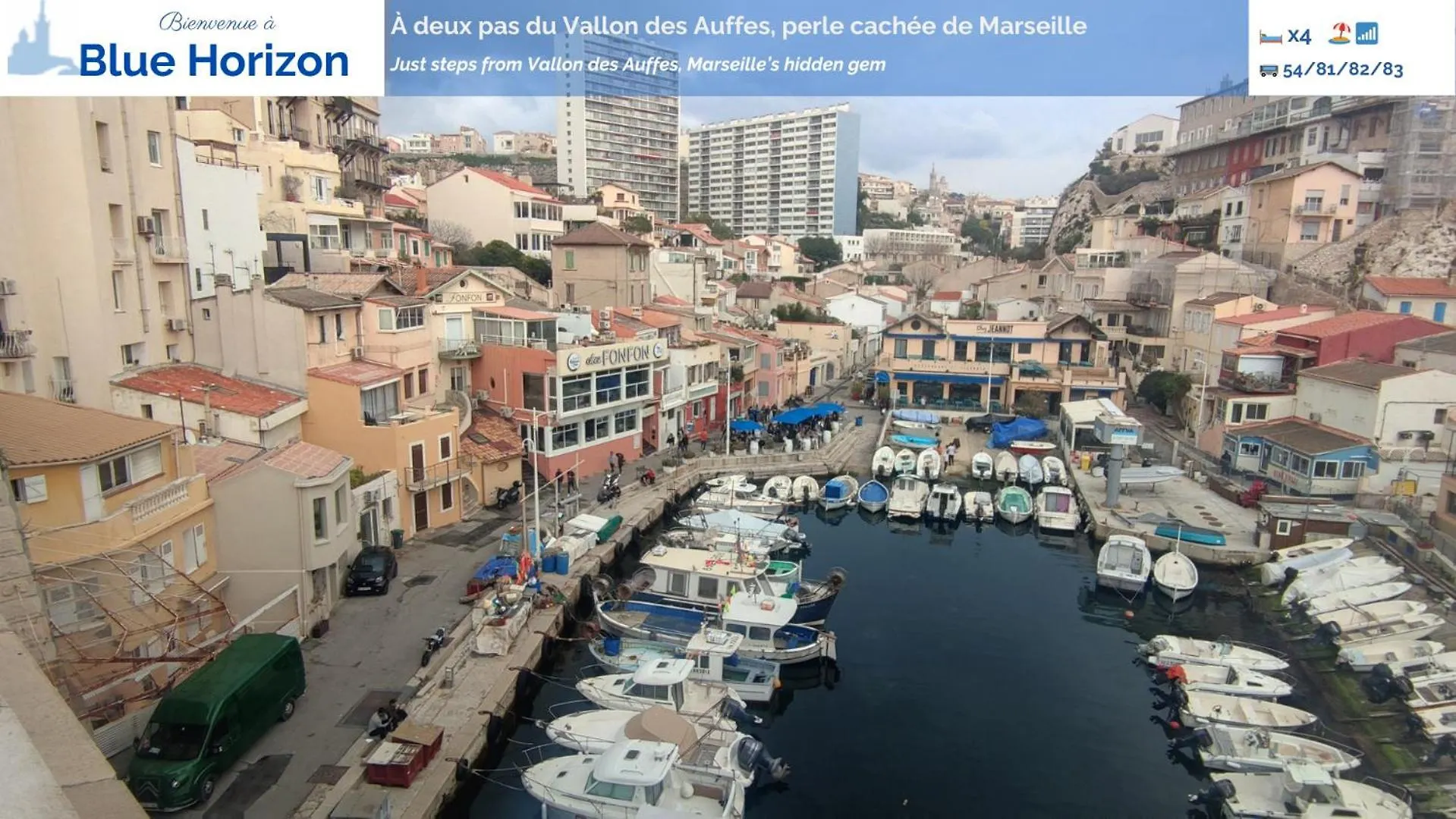 Marseille Catalans Plage 아파트